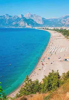 Пляж Коньяалты (Konyaaltı Plajı)