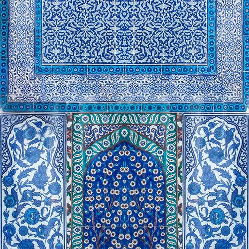Ottoman Tile Decoration Topkapı Palace