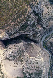 Die Ardanuç Cehennem Deresi-Schlucht