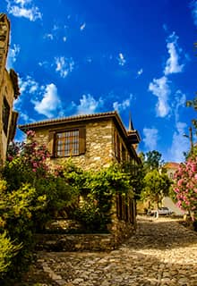 El Antiguo pueblo Doğanbey
