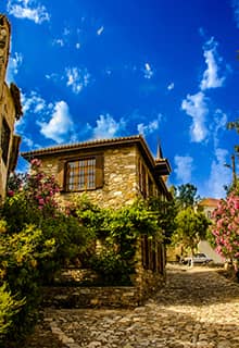 El Antiguo pueblo Doğanbey