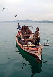 Teknede Balıkçılar