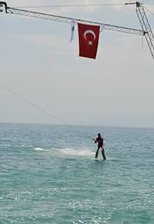 Téléski nautique à Adilcevaz