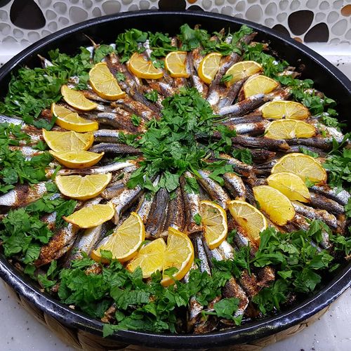 Hamsi Buğulama (Hamsi Auflauf)