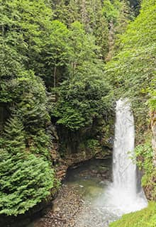 Водоспад Паловіт, Різе (Palovit Şelalesi, Rize)