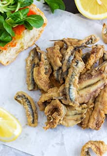 Pan Fried Anchovy