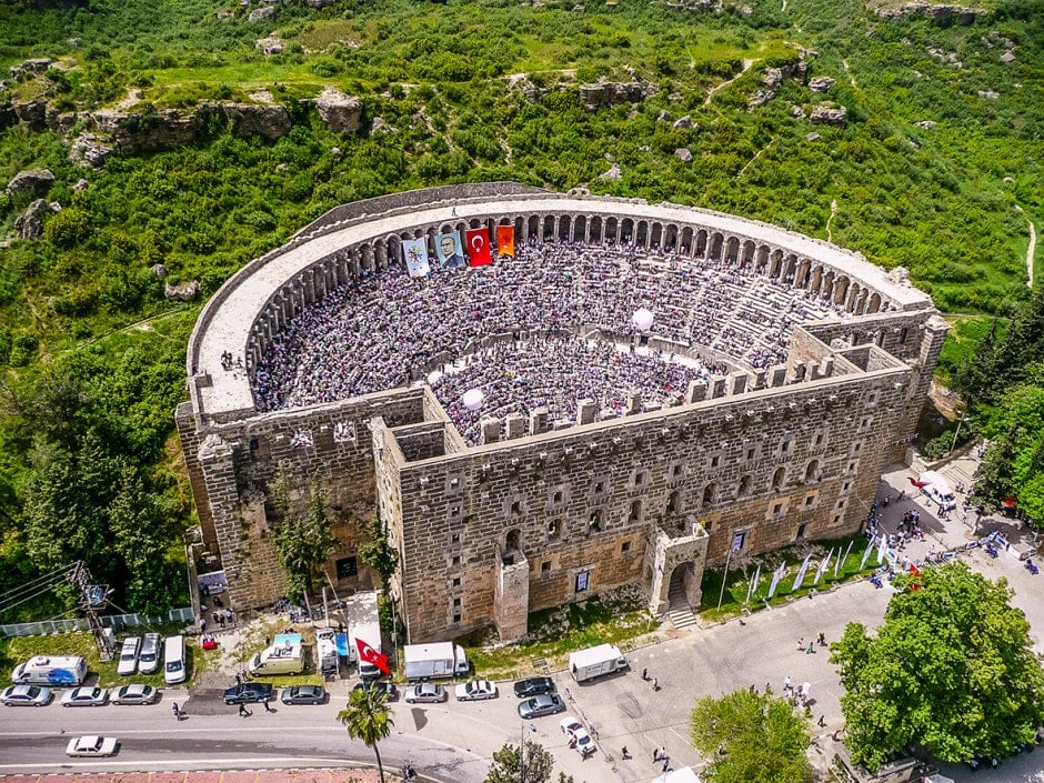 Aspendos - Photo: Orhan Özgülbaş