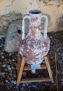 Museum für antike Tontöpfe in der Burg von Bodrum
