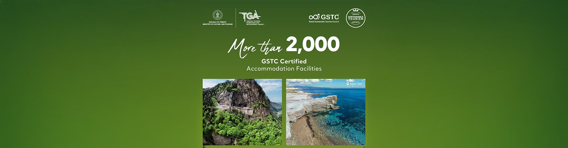 Sustainable Travel Milestone: Türkiye Reaches 2,000 + GSTC-Certified Hotels Hero
