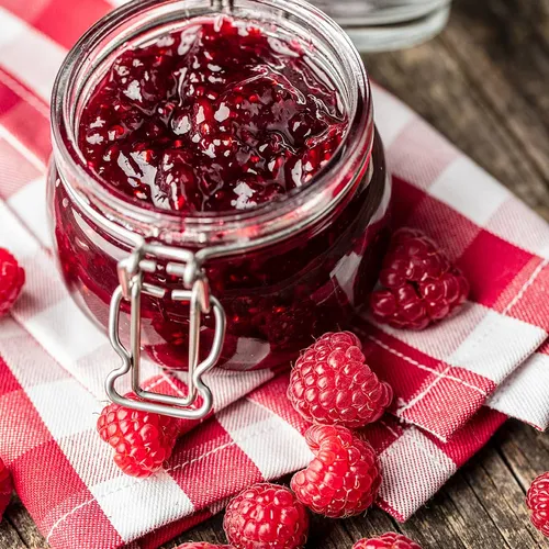 Confiture de framboises