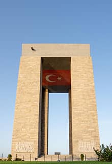 Le Monument des Martyres de Çanakkale