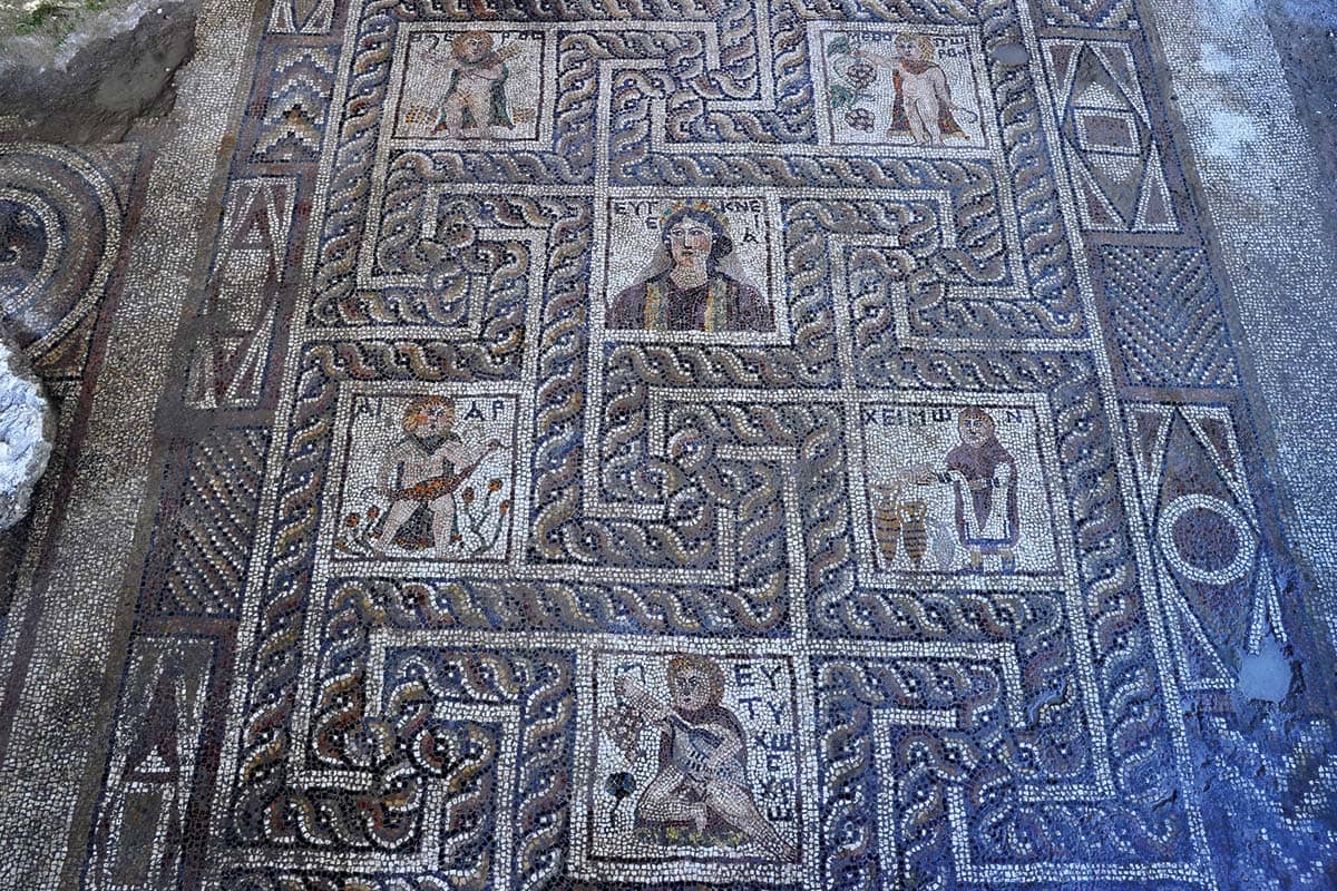 Blog Image - Roman mosaics of City of Flavians in ancient Cilicia