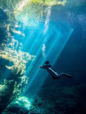 Diving
