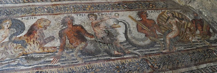 Roman mosaics of City of Flavians in ancient Cilicia