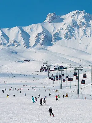 Skiing