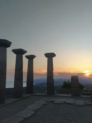 Sunset at Assos