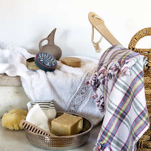 Materiales Tradicionales del Baño Turco