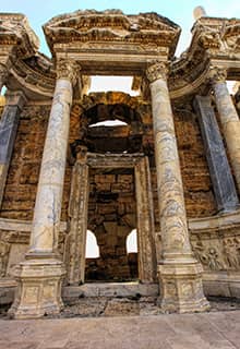 Die antike Stadt Hierapolis