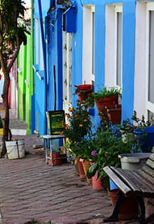 Maisons colorées de Buldan et de Babadağ