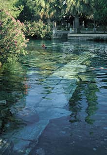 Die antike Stadt Hierapolis