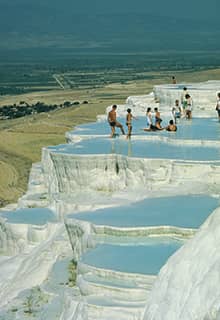 Die antike Stadt Hierapolis