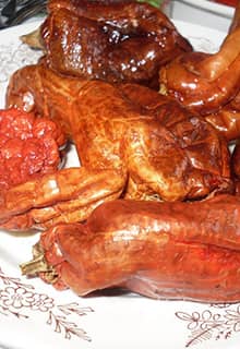 Paprika aus Kale und Biber Tatarı (Paprika-Tatar)