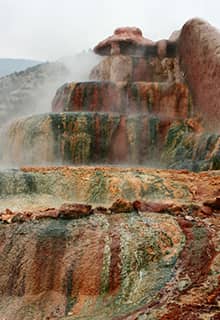 Las aguas termales de Karahayit y Yenicekent