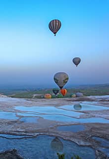 Pamukkale Gün Batımı, Balon Turu ve Yamaç Paraşütü
