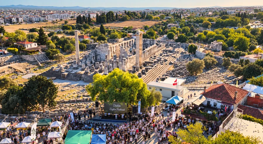 8th International Didim Olive Festival – Temple of Apollo Mass Olive Oil Tasting Event