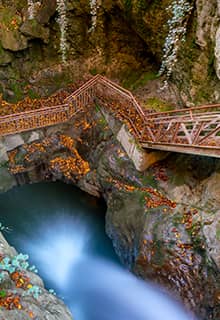El parque natural de la cascada de Samandere