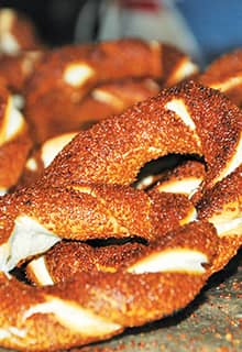 Düzce Simit (Eine Art Brezel)