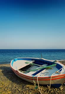 Barco de mar