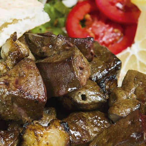 Kebab de foie
