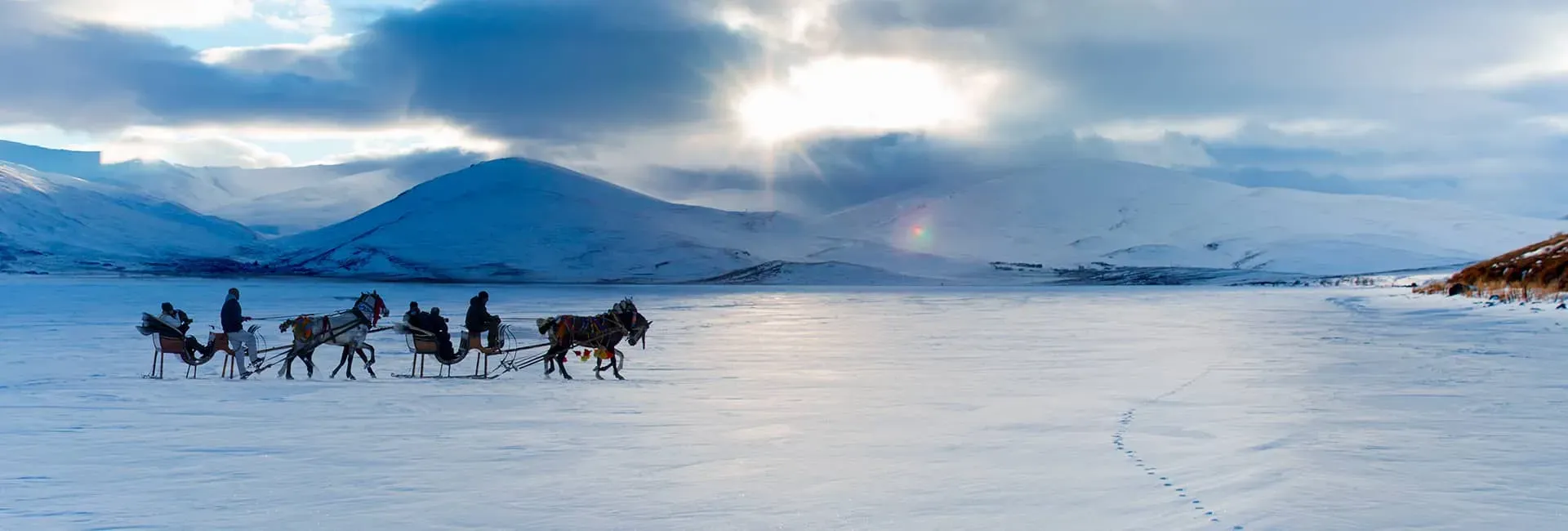 Hero Image - Keep Abreast of the Frozen Winter: Lake Çıldır