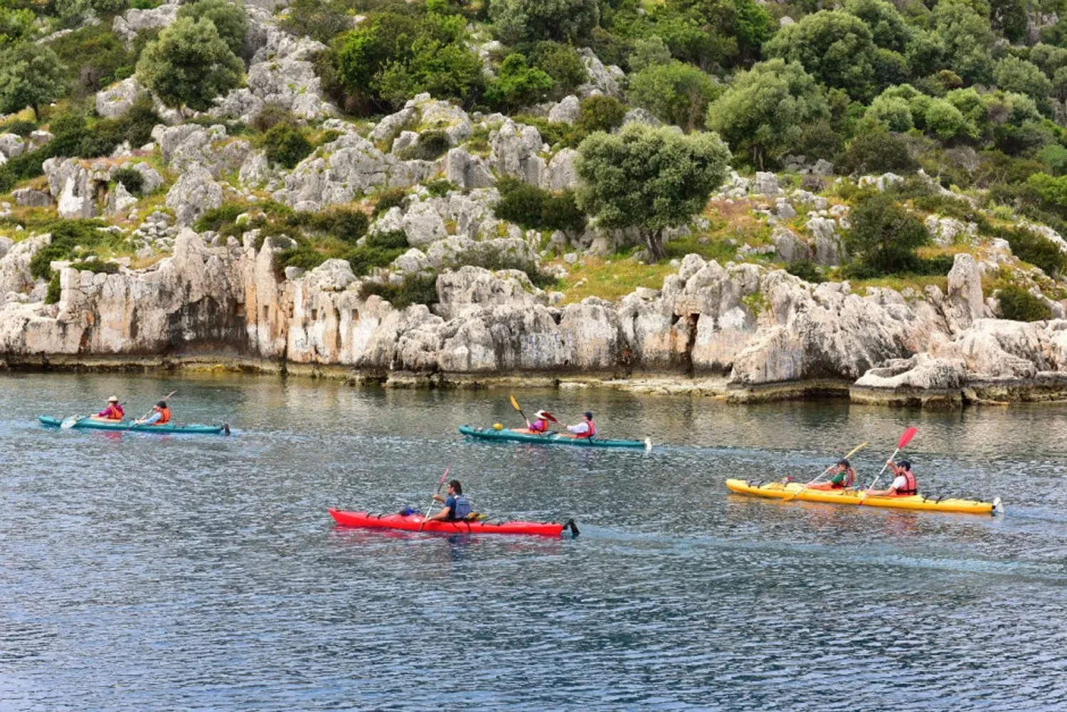 Blog Image - 5. Sea kayak over a sunken Lycian city.