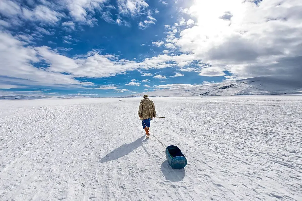 Blog Image - Walking on the icy surface