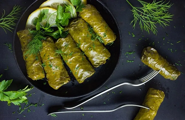 Blog Image - Stuffed Vine Leaves