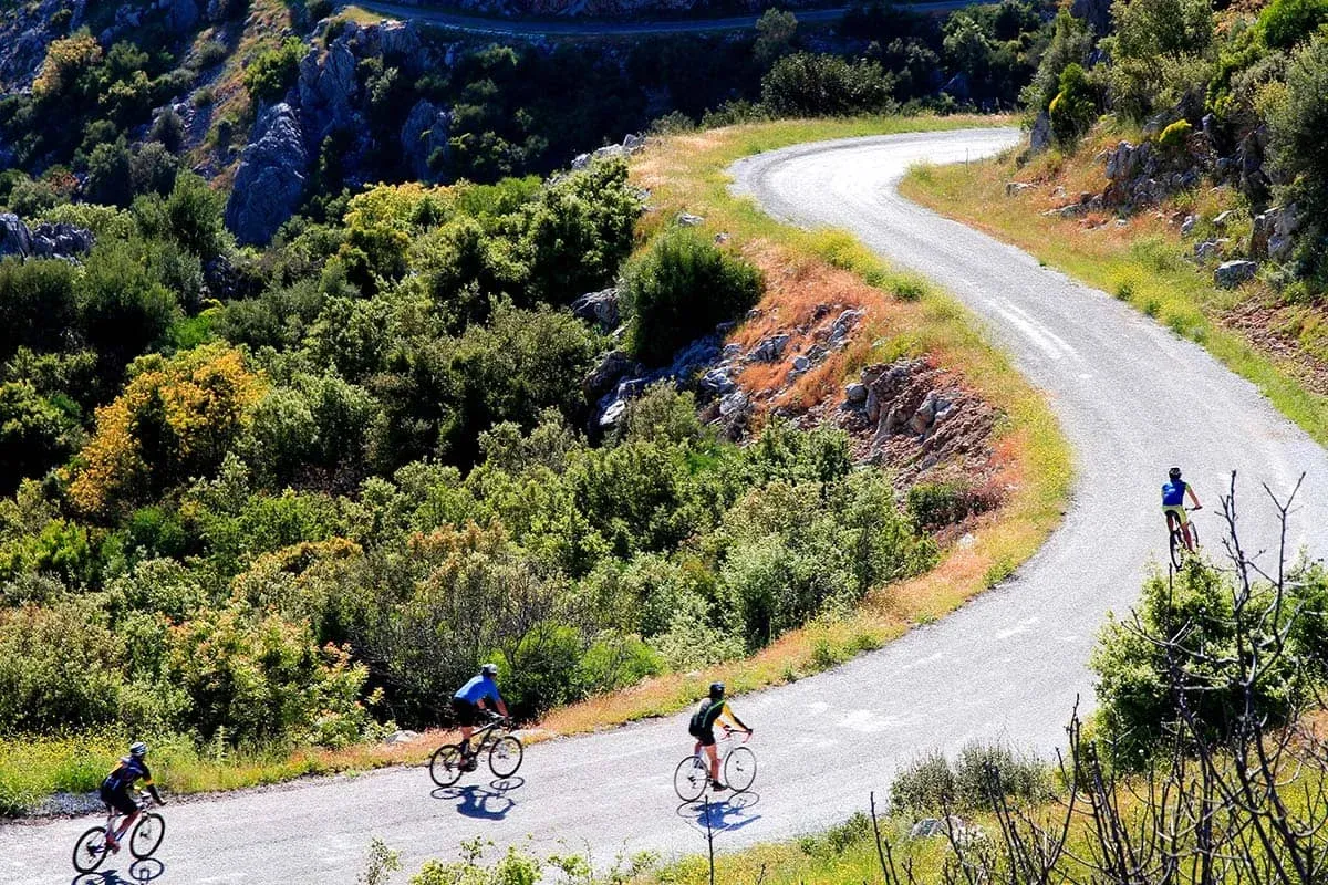 Blog Image - Kayaköy as a common stop in bike tours