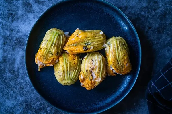 Blog Image - Stuffed Squash Blossoms