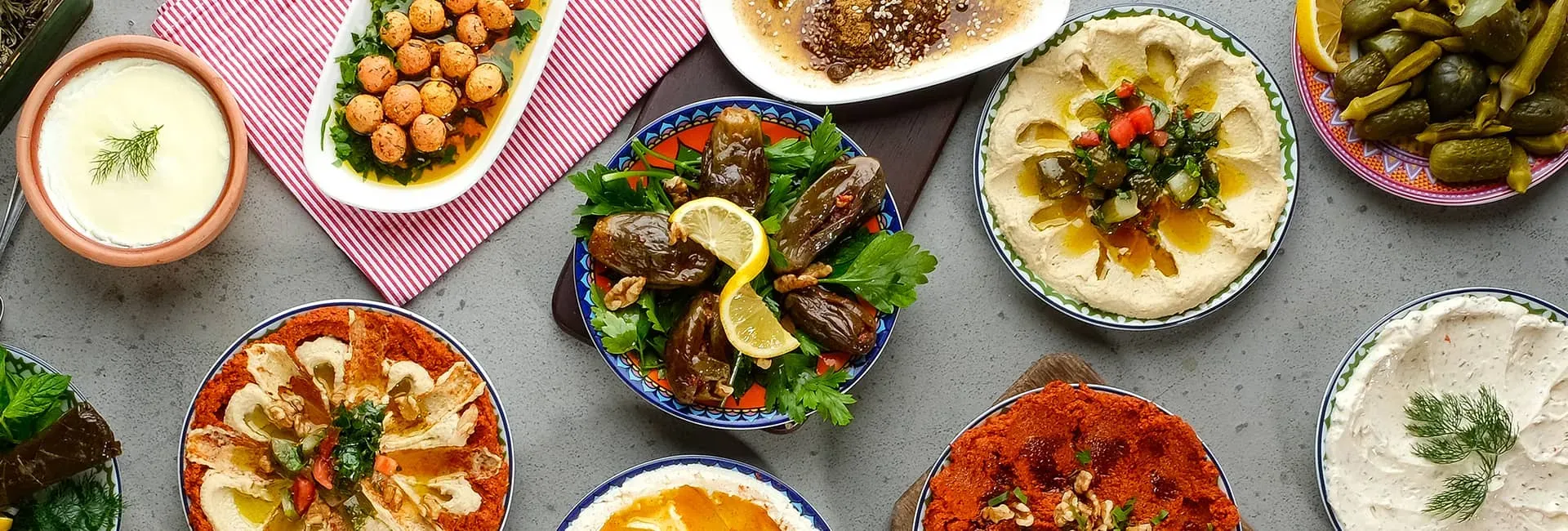 Hero Image - Turkish Meze Mosaic: A Colourful Array of Tastes and Textures