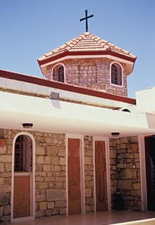 Die Kirche im Vakıflı-Dorf