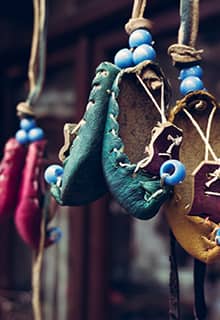 Handicraft of Yemeni Shoes