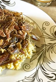 Kars Goose with Rice