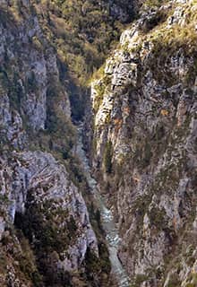 El cañón de Azdavay Çatak