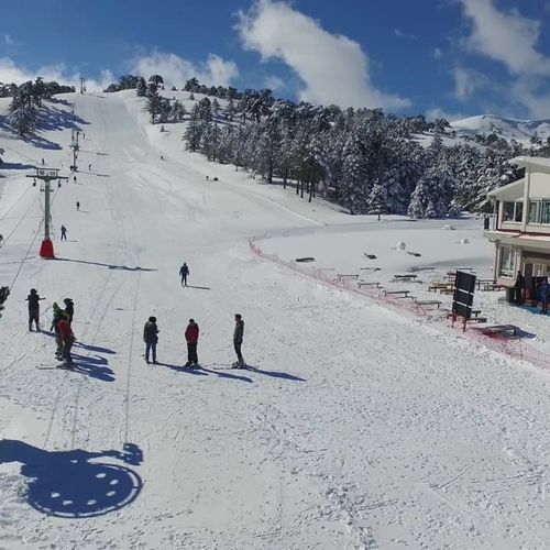 Skiing