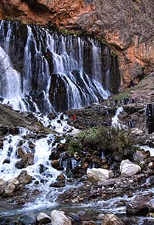 Chutes d'eau de Kapuzbaşı