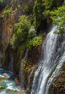 Kapuzbaşı-Wasserfall