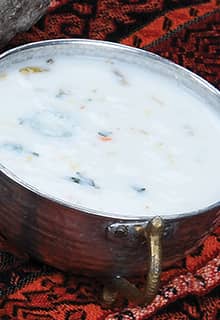 اللبن الحار( العيران)