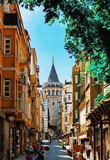 Galata Tower in İstanbul