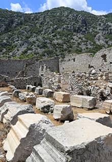 Античне місто Олімпос, Анталія (Olympos, Antalya)